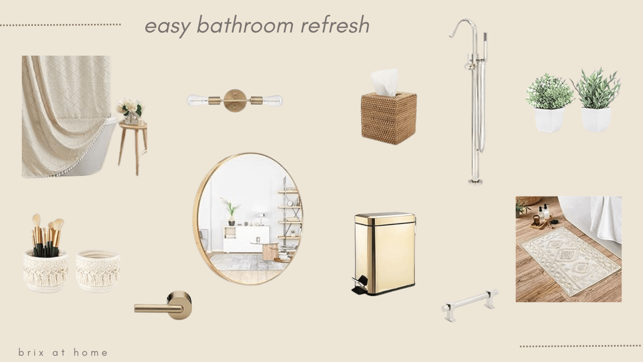 Easy Bathroom Refresh