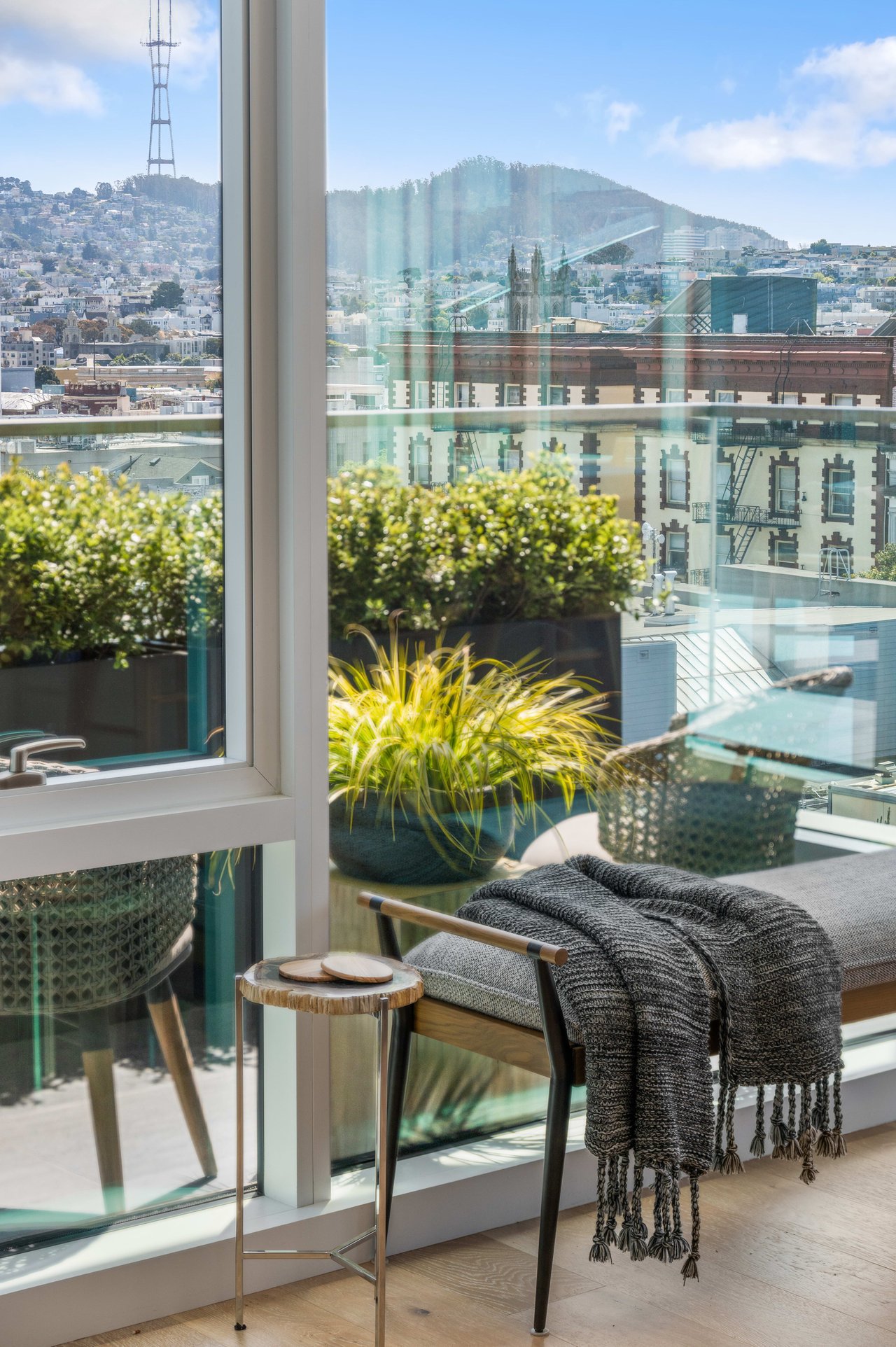 Two Bedroom & +/- 600sf of Private Terraces at The Pacific