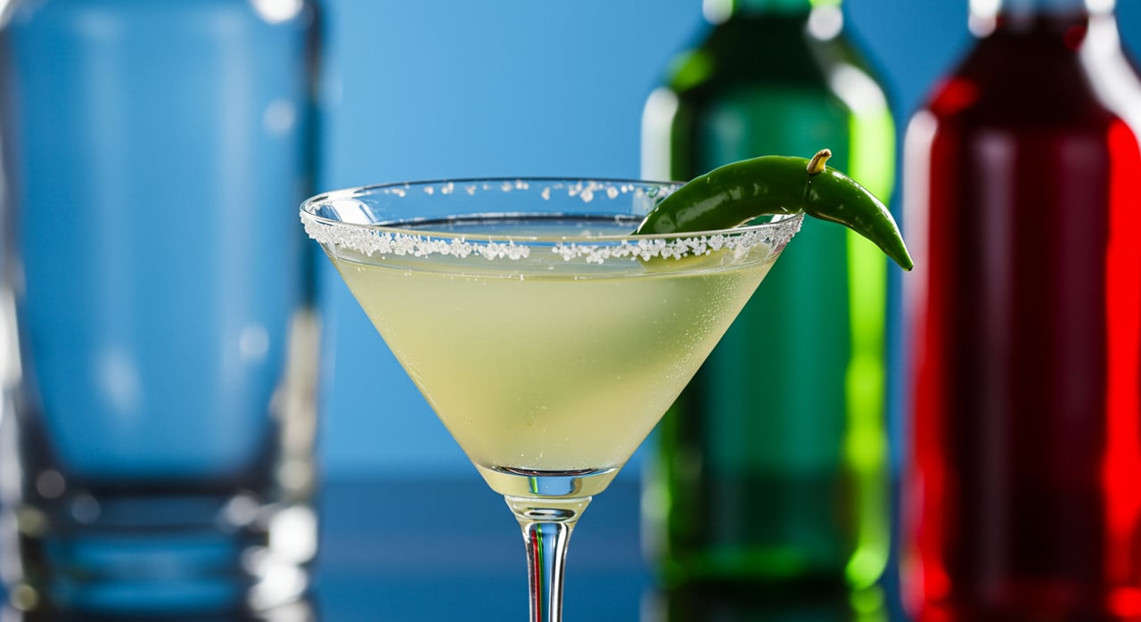 Spicy Jalapeño Martini