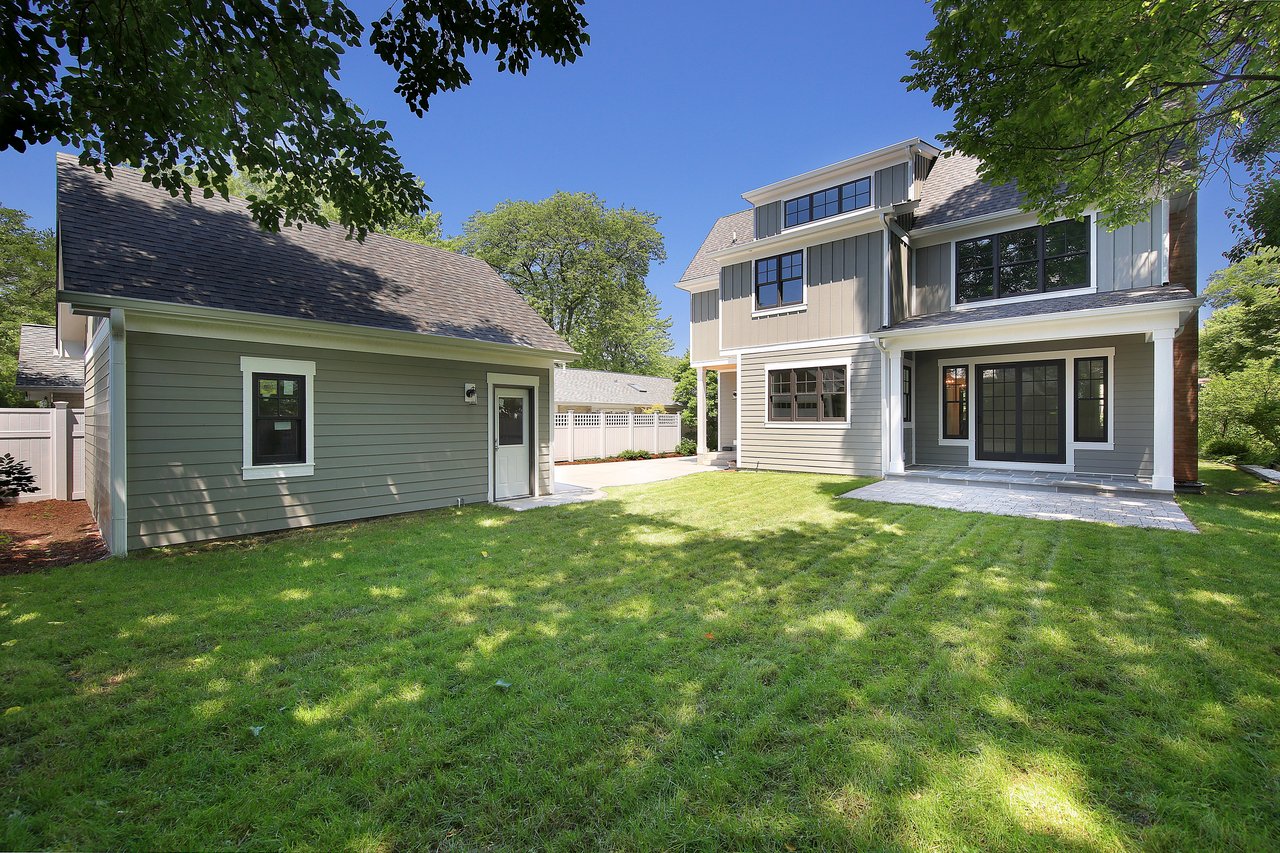Dressed In The Finest Materials, This New Construction Home By One Of Hinsdale’s Most Reputable Builders
