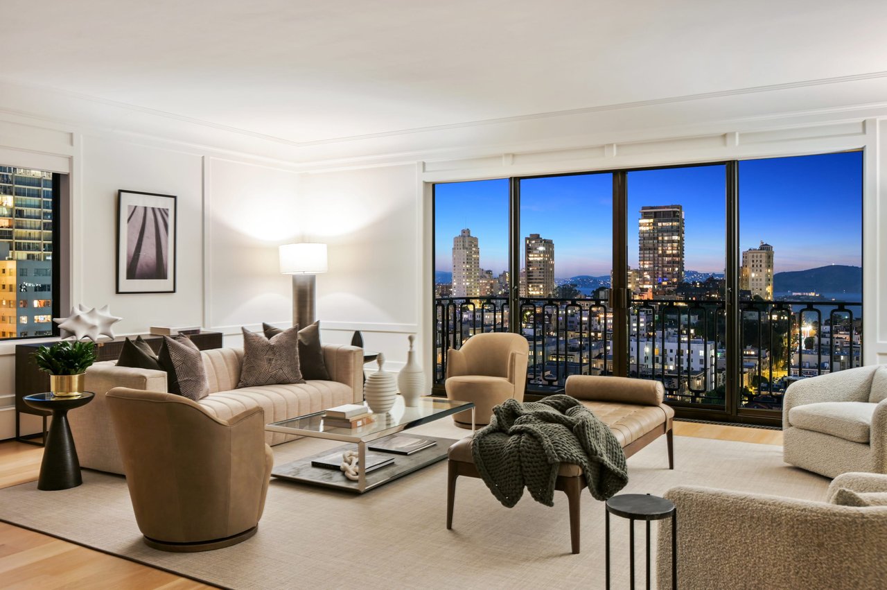 Remodeled with Bay Views at 1170 Sacramento