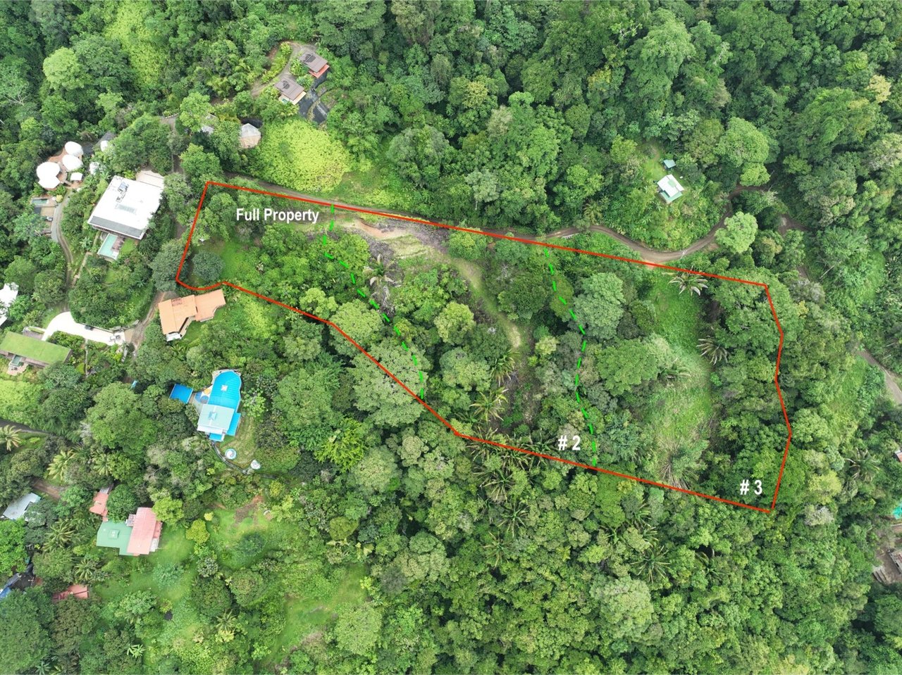 Whale Tail View Building Land, Uvita, Puntarenas