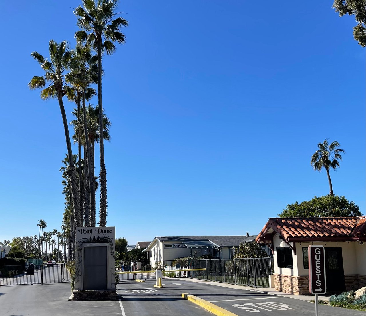 Located in Malibu California is the Point Dume Mobile Home Park 