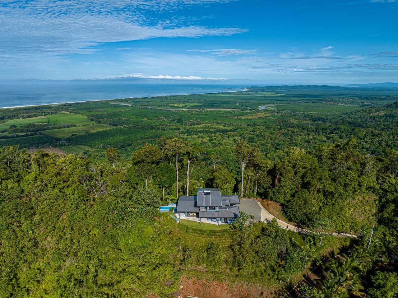 Sunset Hilltop Seaview Estate, Extra Building Site, Portalon, South Pacific Coast