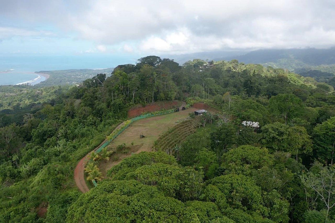 Uvita First Ridge Finca Alezan 16.5 Acres, Fantastic Views, Ready To Build With Private Swimming Hole 