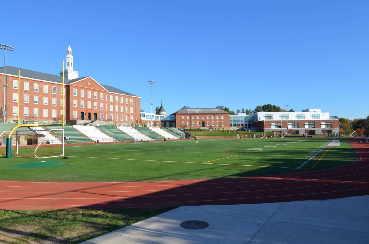 Jackson-Reed athletic field in Tenleytown, DC.