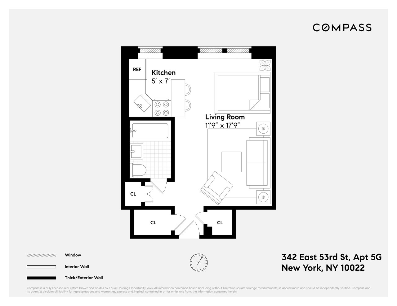 342 East 53rd Street, Unit 5G