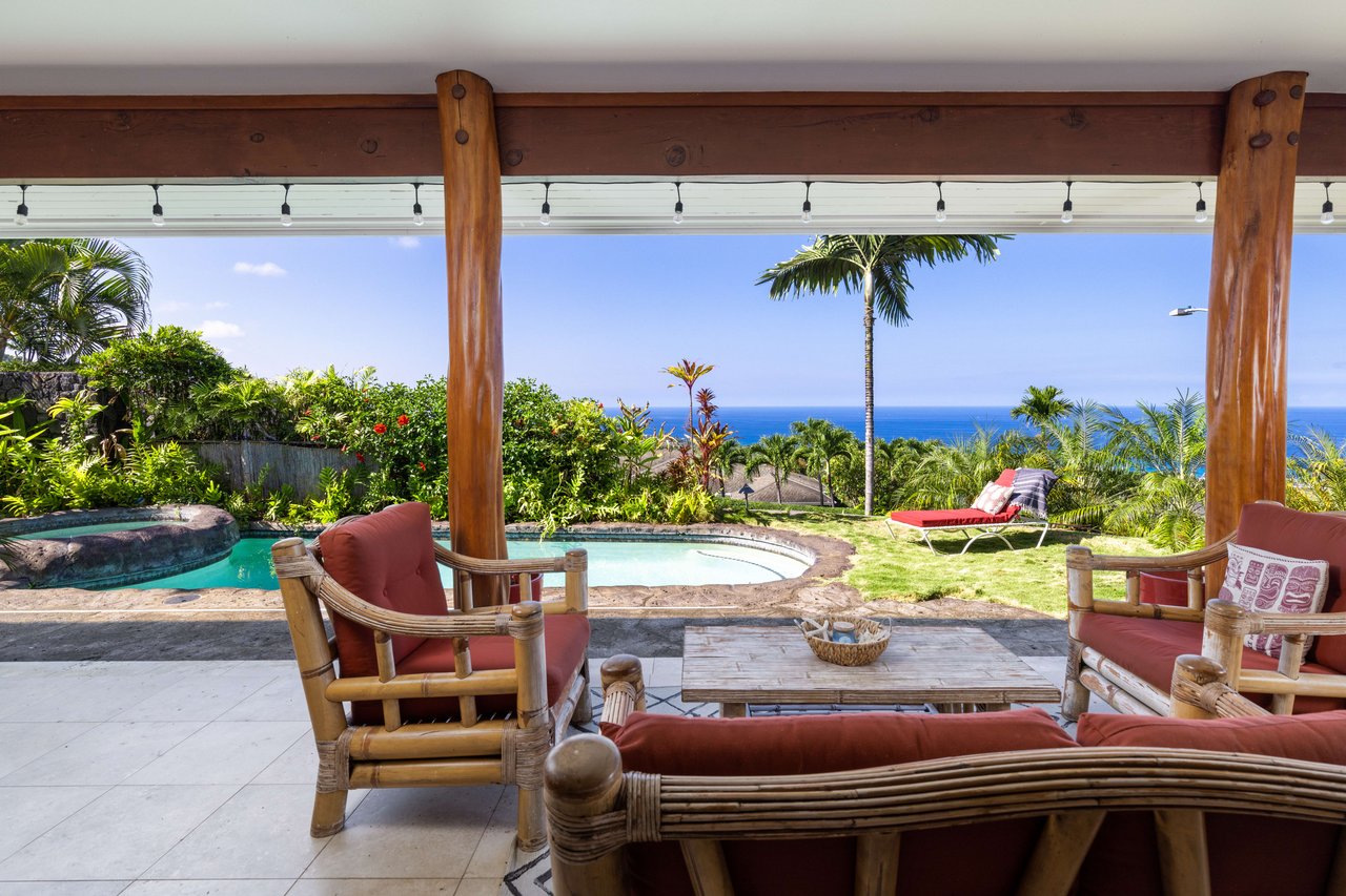 Ocean Views from Kona Vistas