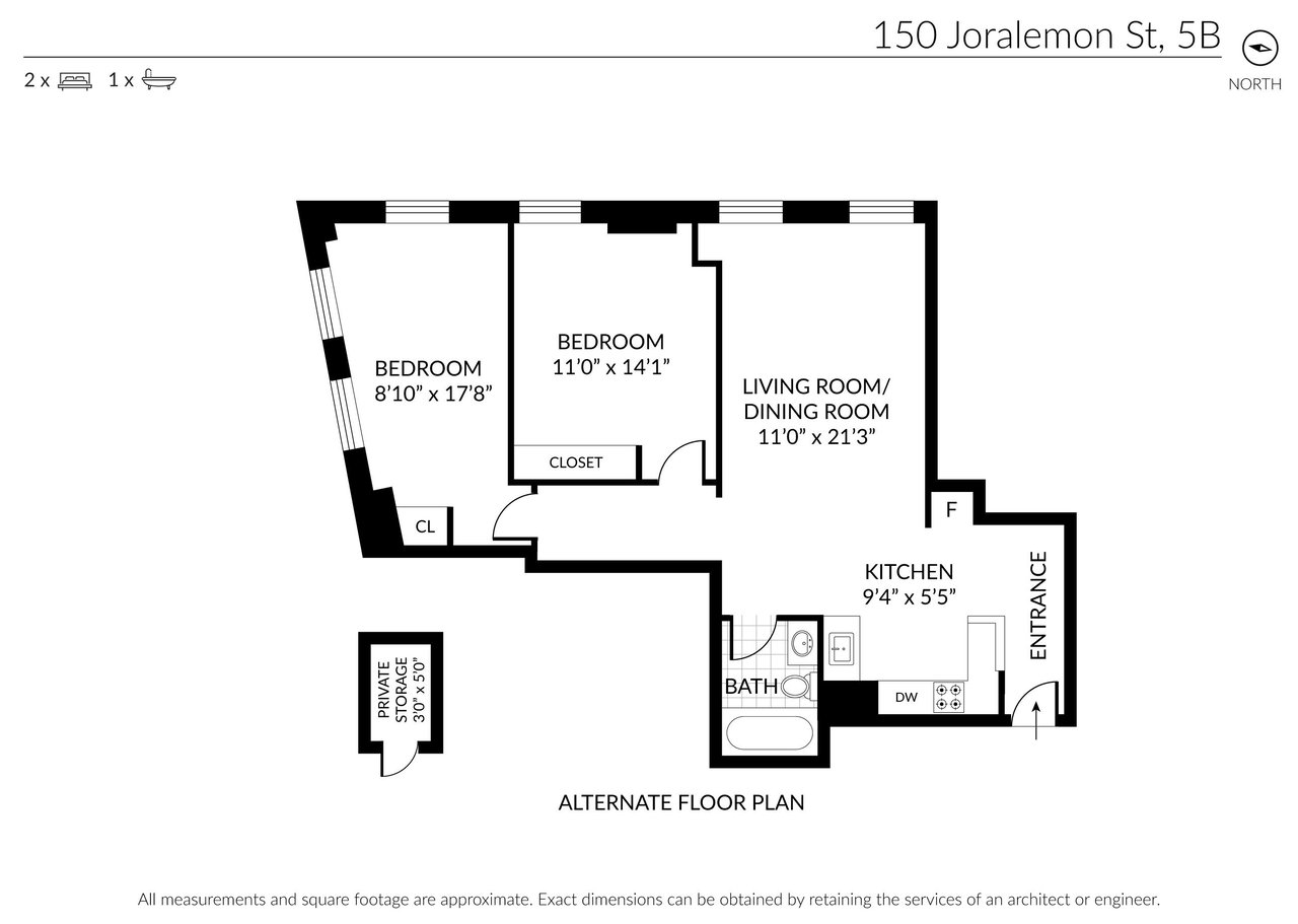 150 Joralemon Street, Apt 5-B