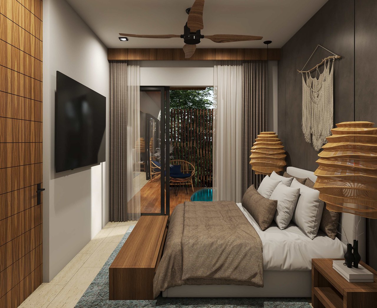 Great investment Pre-Sale Project in the Heart of Tulum/ Bedroom