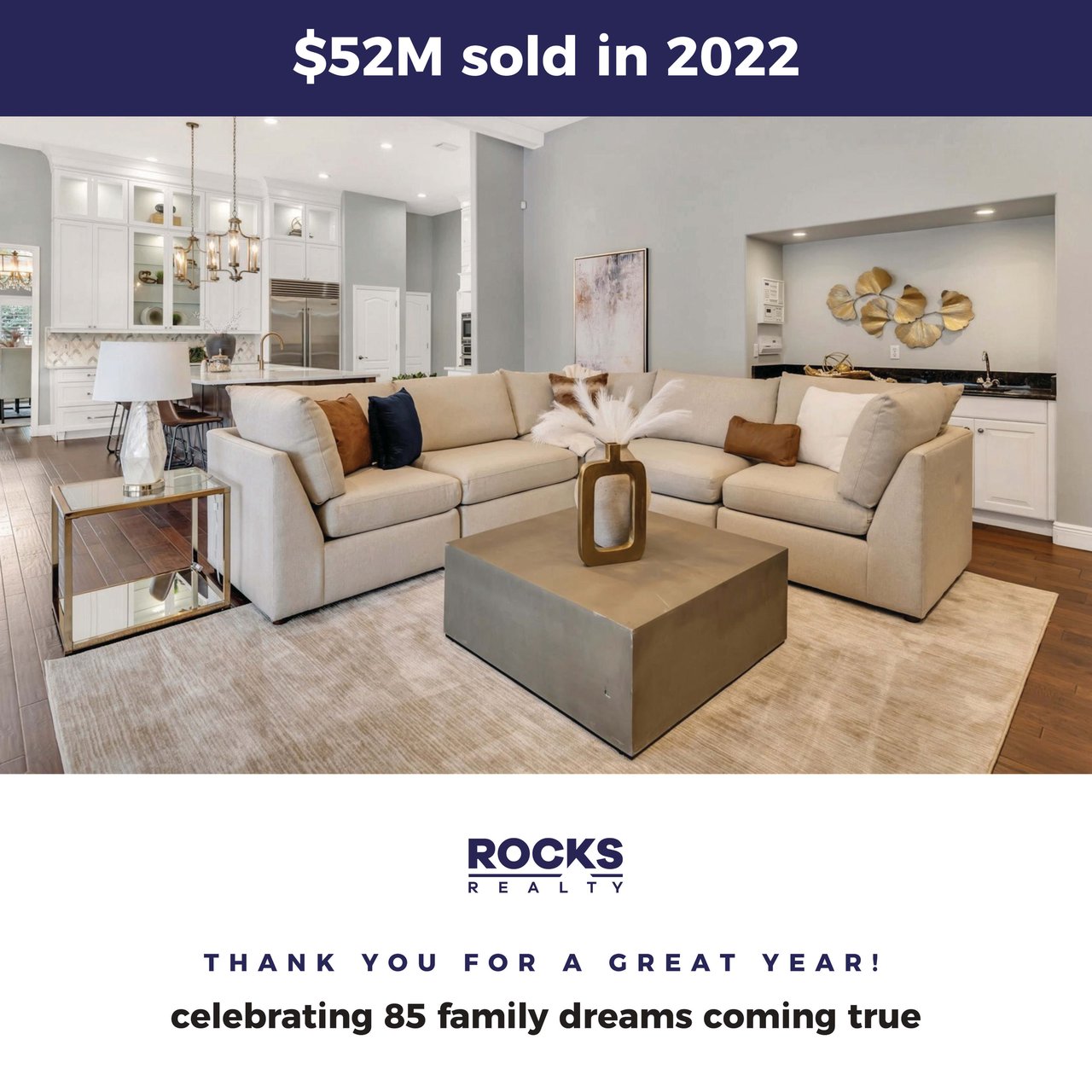 Celebrating $52M in sales in 2022