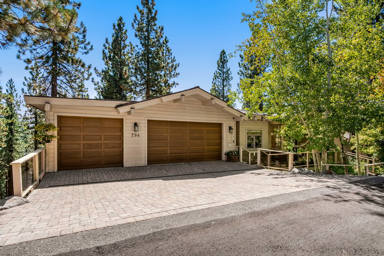 Custom Incline Village Stunner with Lake Tahoe View 