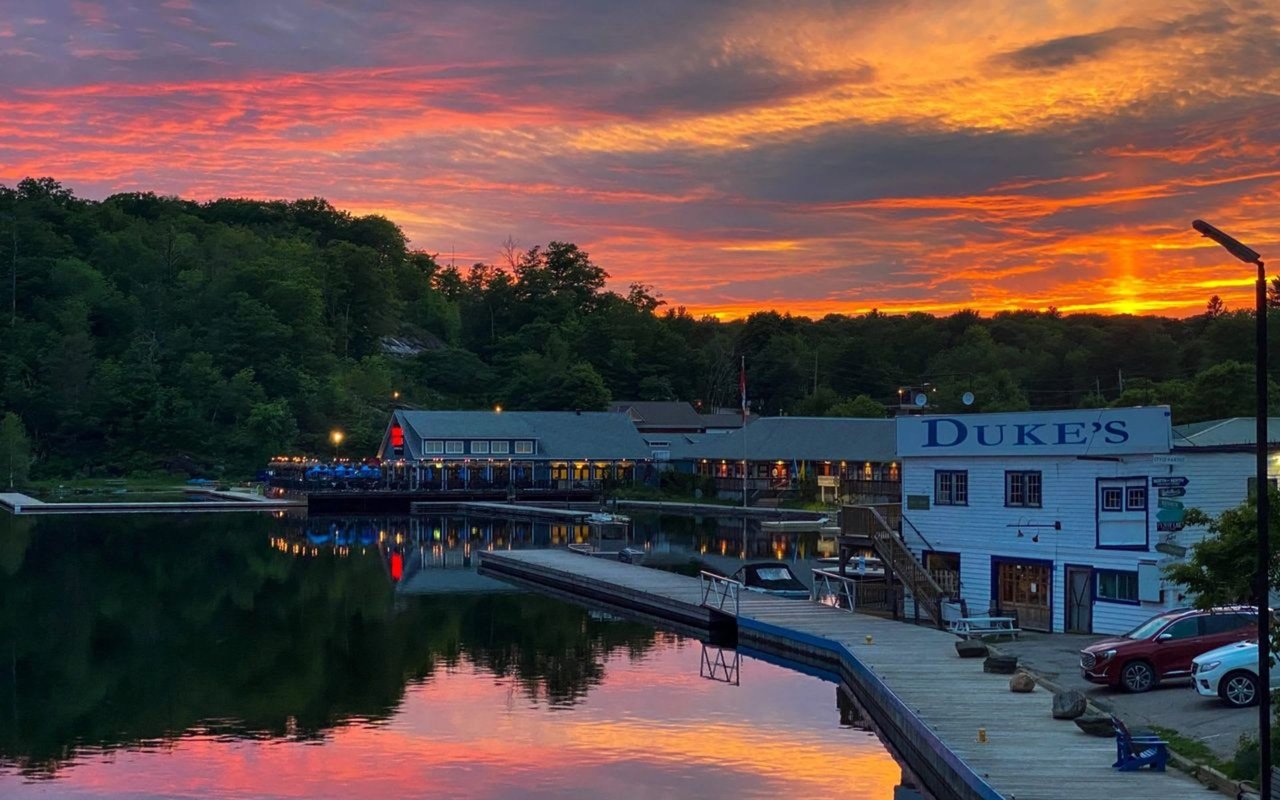 Dining on the Water in Muskoka