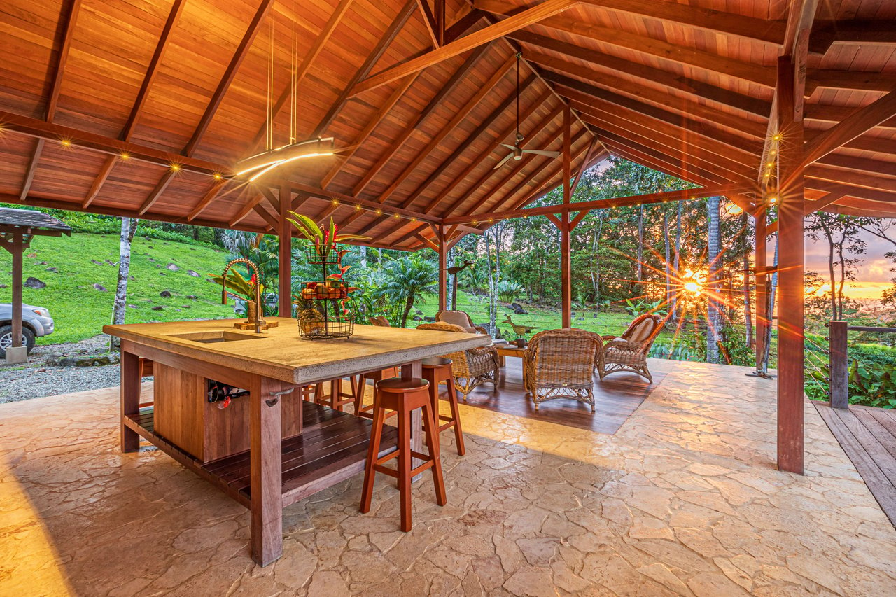 Embrace Harmony in Nature on 12 Acres of Mountain and Ocean view Serenity