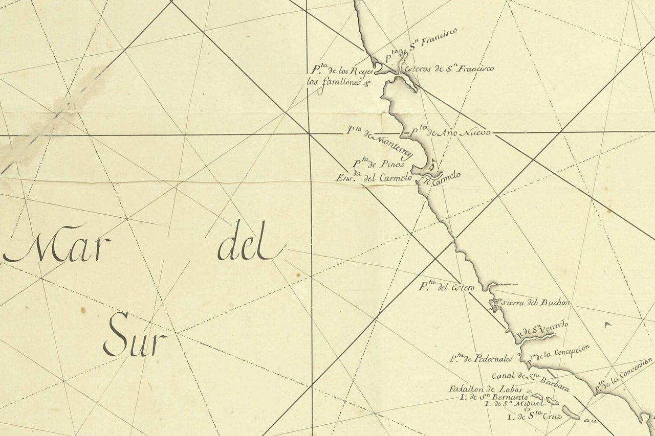 The first map to ever depict the San Francisco Bay Area heading to auction