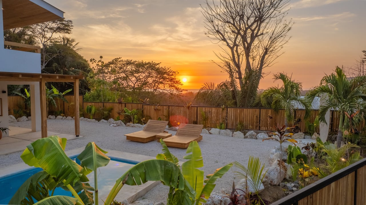Modern Sunset View Villa, Santa Teresa, Puntarenas