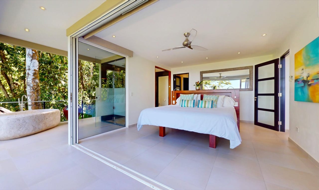 Balinese Style Oceanview Villa, Uvita, Puntarenas