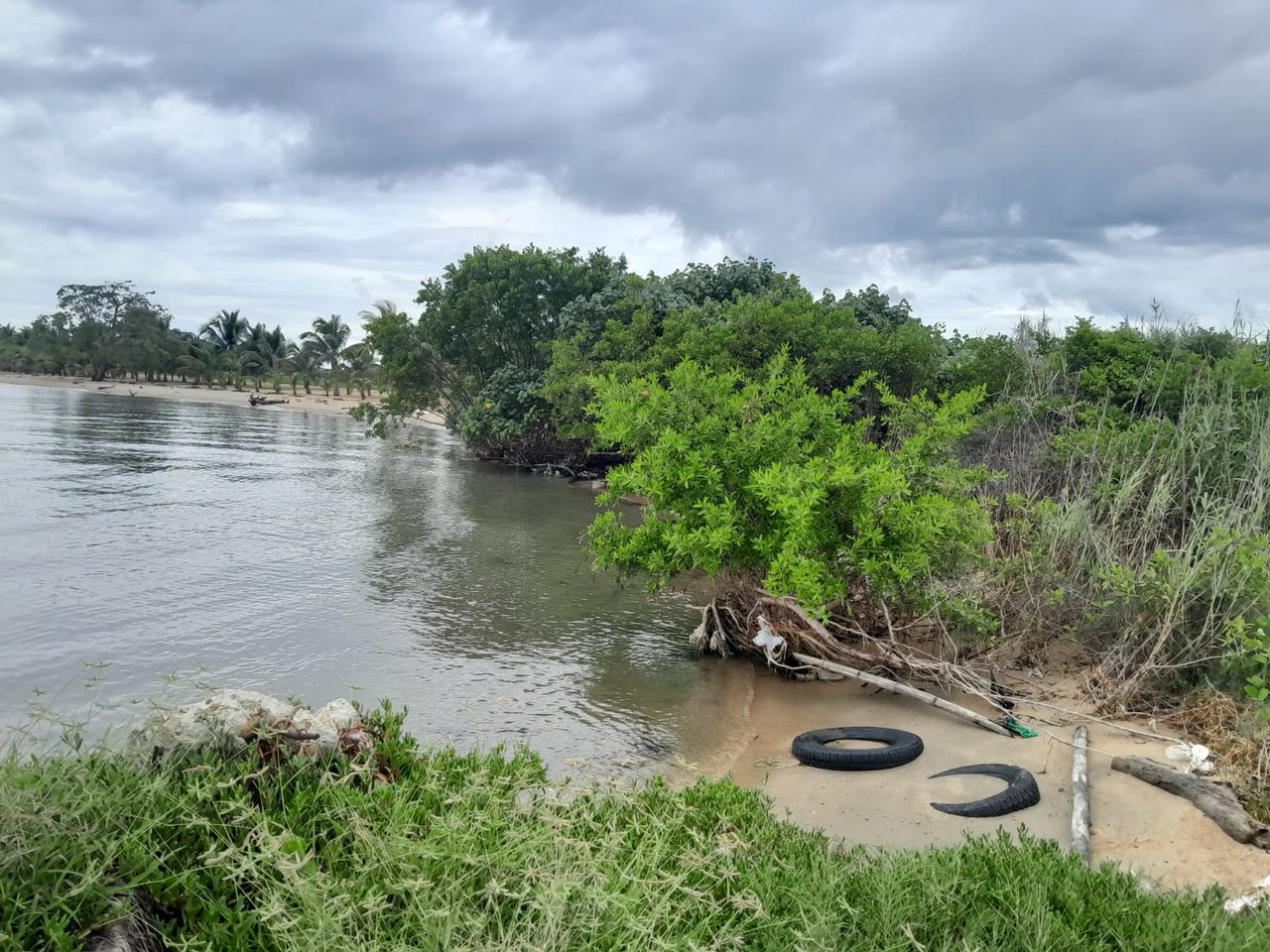 Caribbean Seascape - A 3/4-acre prime beachfront parcel of land