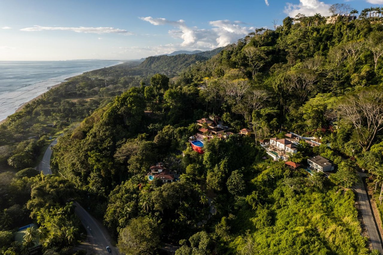 White Water View Home in Dominical Gated Community