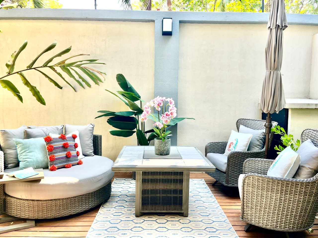 Pacific Garden 5 | Charming Walk to beach 3 bed condo in Playa Potrero