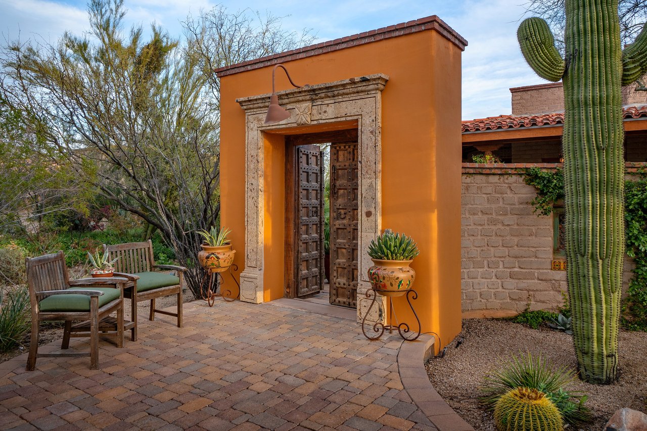 Authentic Mud Adobe Home With a Timeless Quality of Design