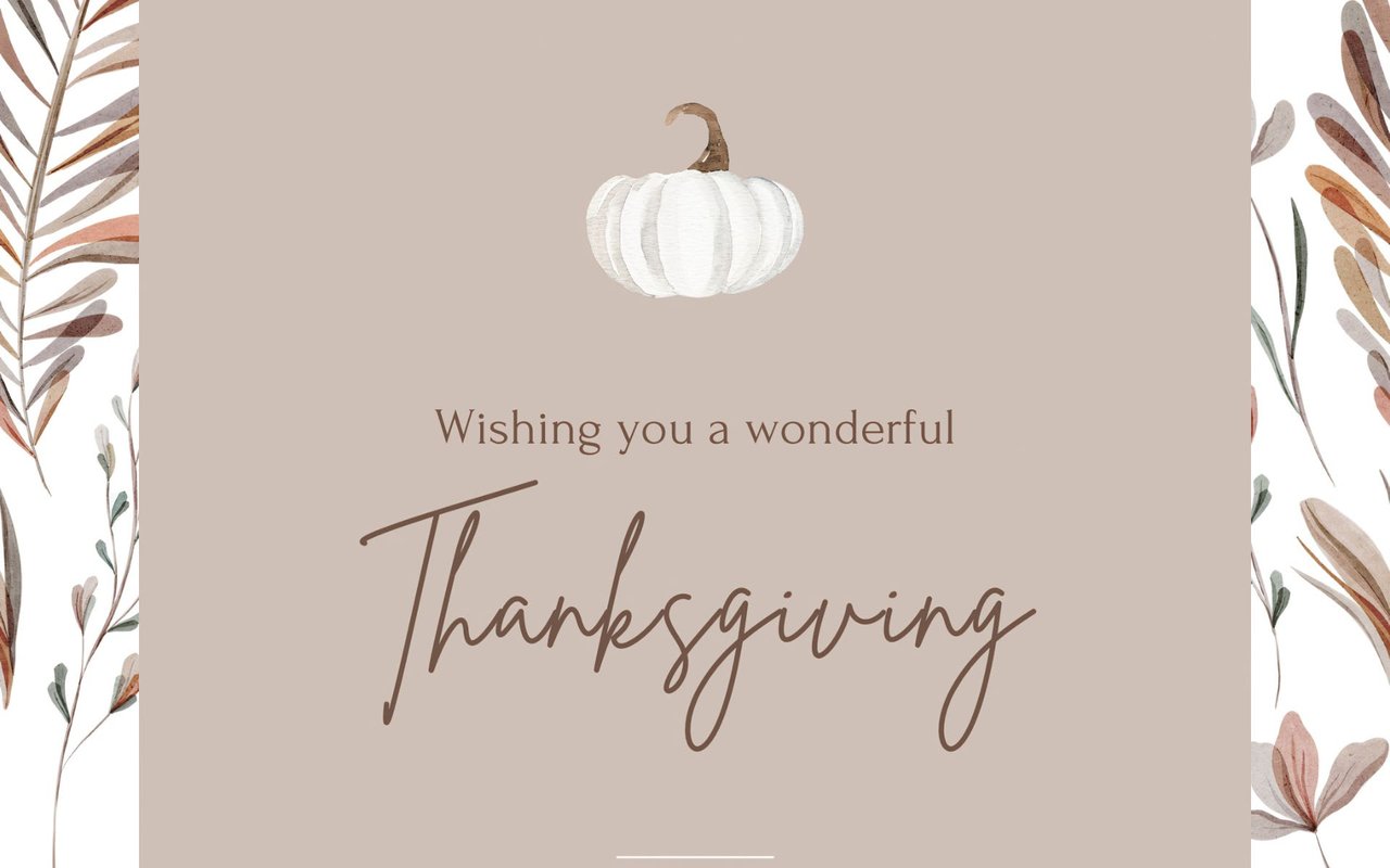 Happy Thanksgiving