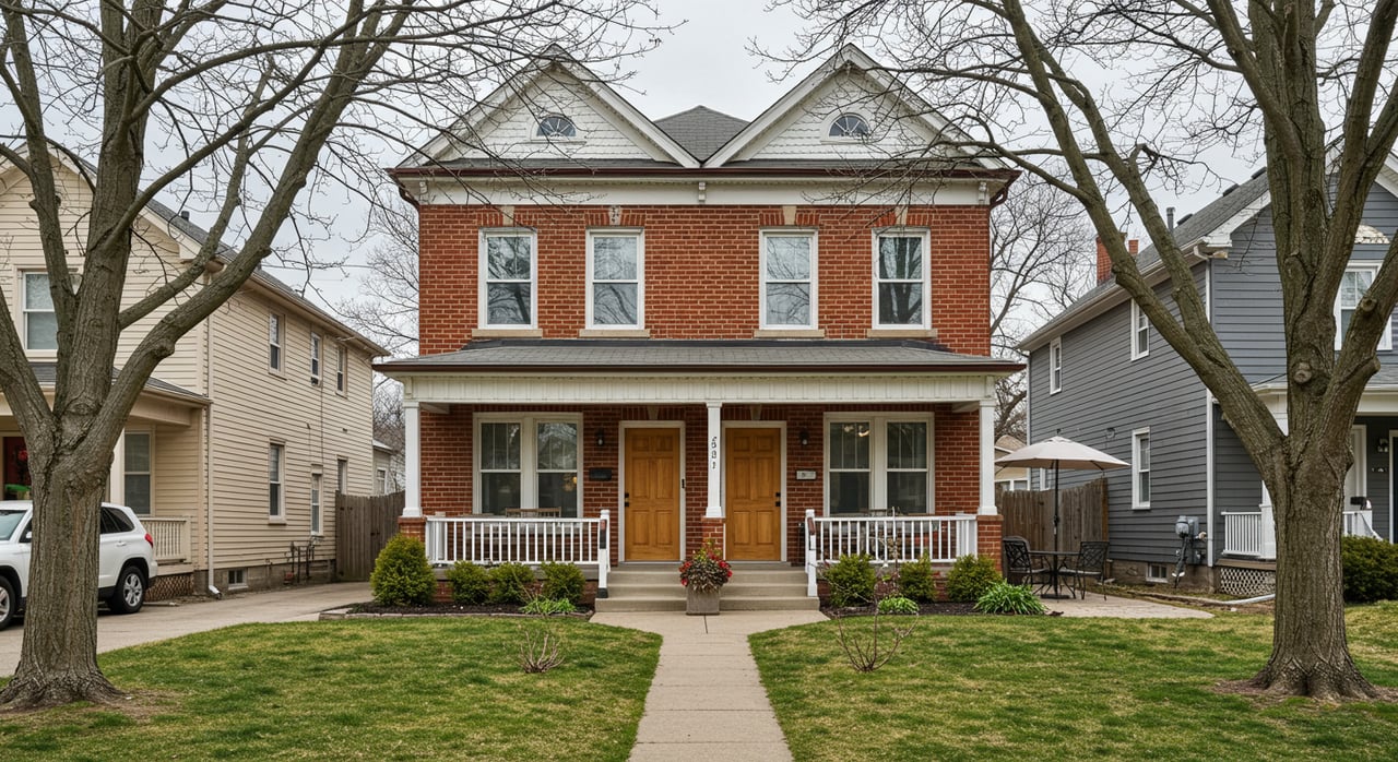 Duplex in historic Dilworth
