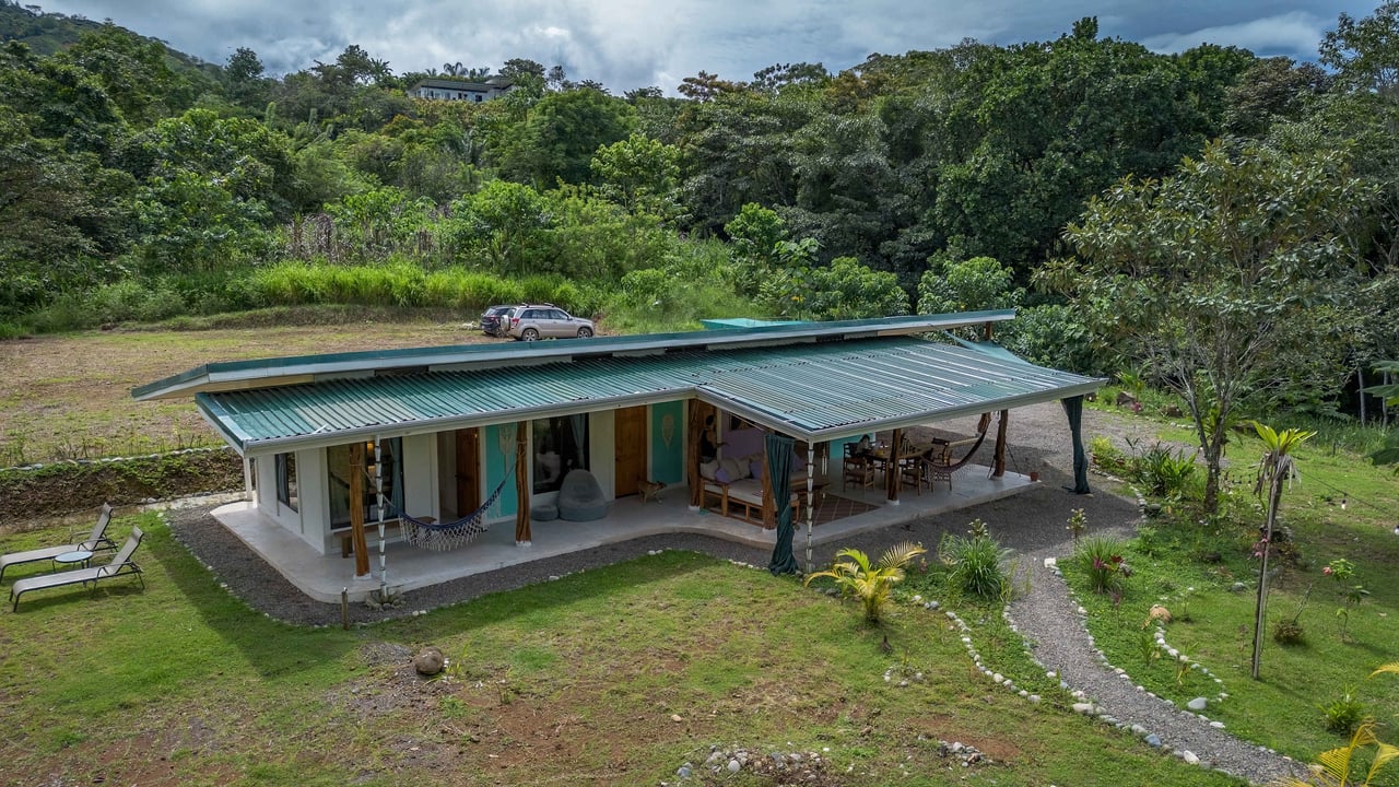 Casa Origen Hidden Away on 2.5 Acres of Land Bordered by a River!