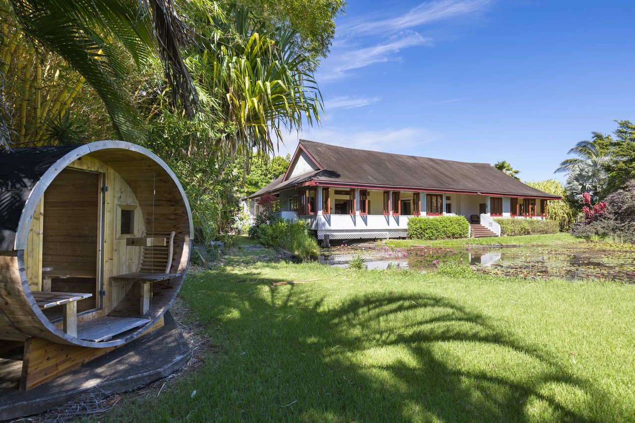 Balinese-Inspired Retreat on 5 Acres in Honokaa