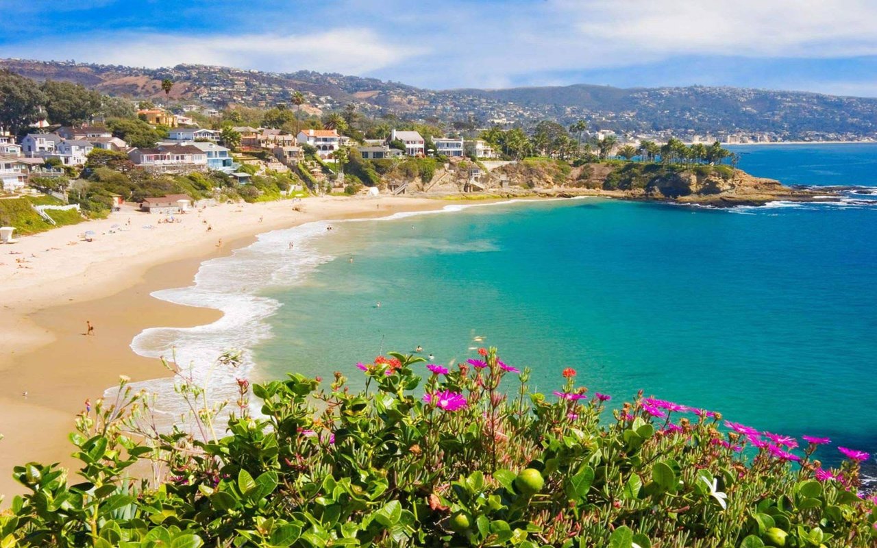 Oceanfront community in Laguna Beach