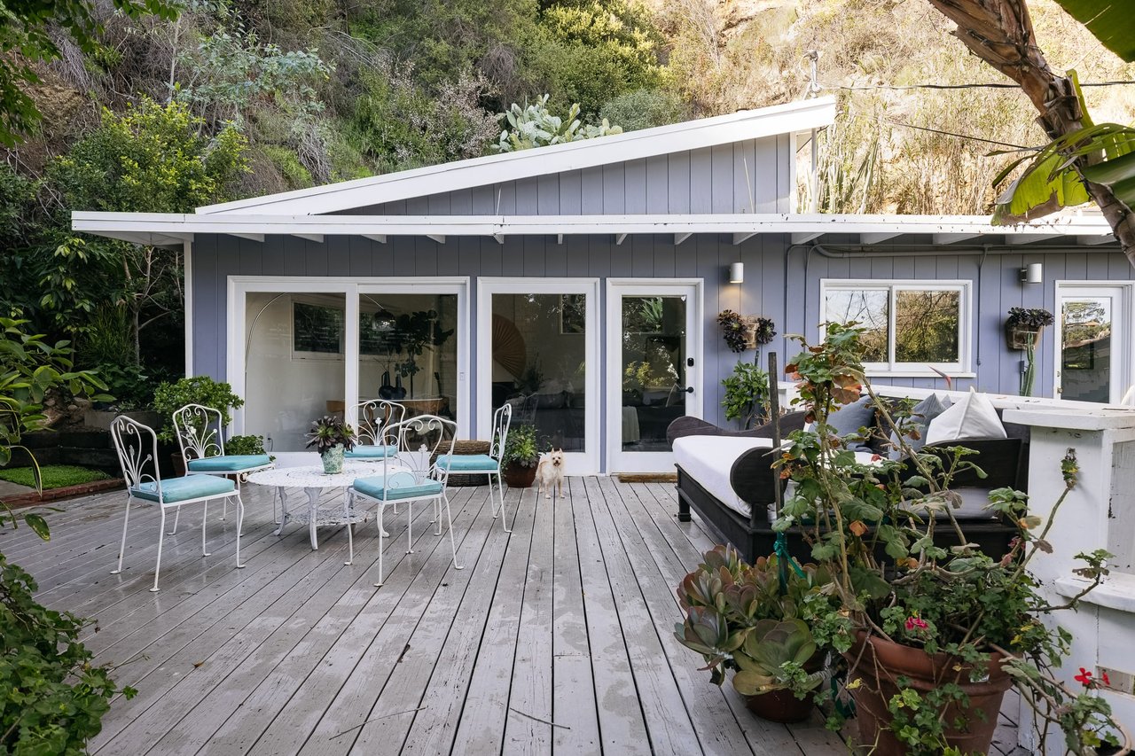 Tranquil and Private Mid Century in Beachwood Canyon