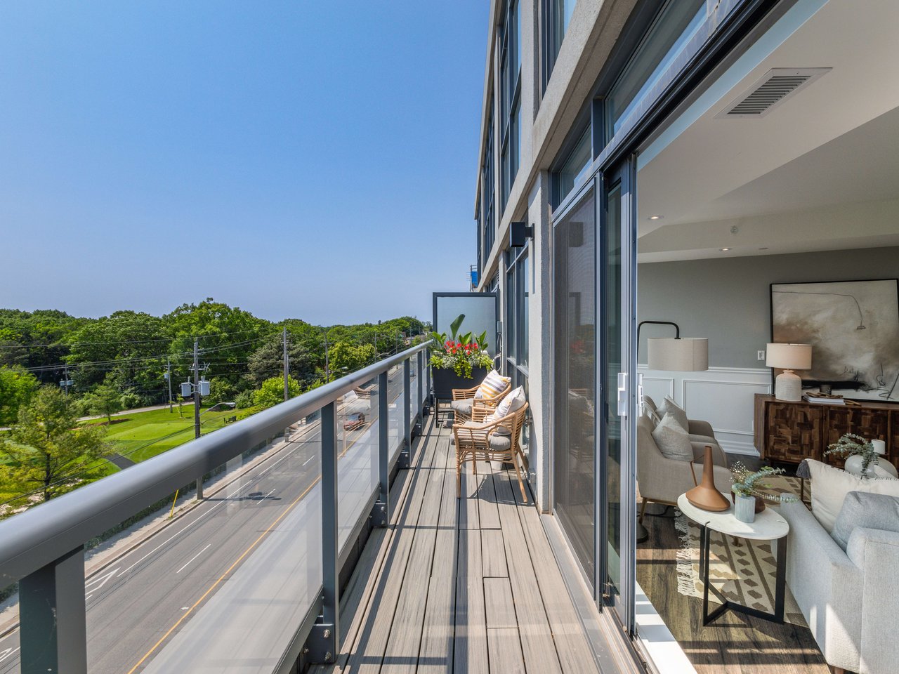 Sleek Forest View Condo