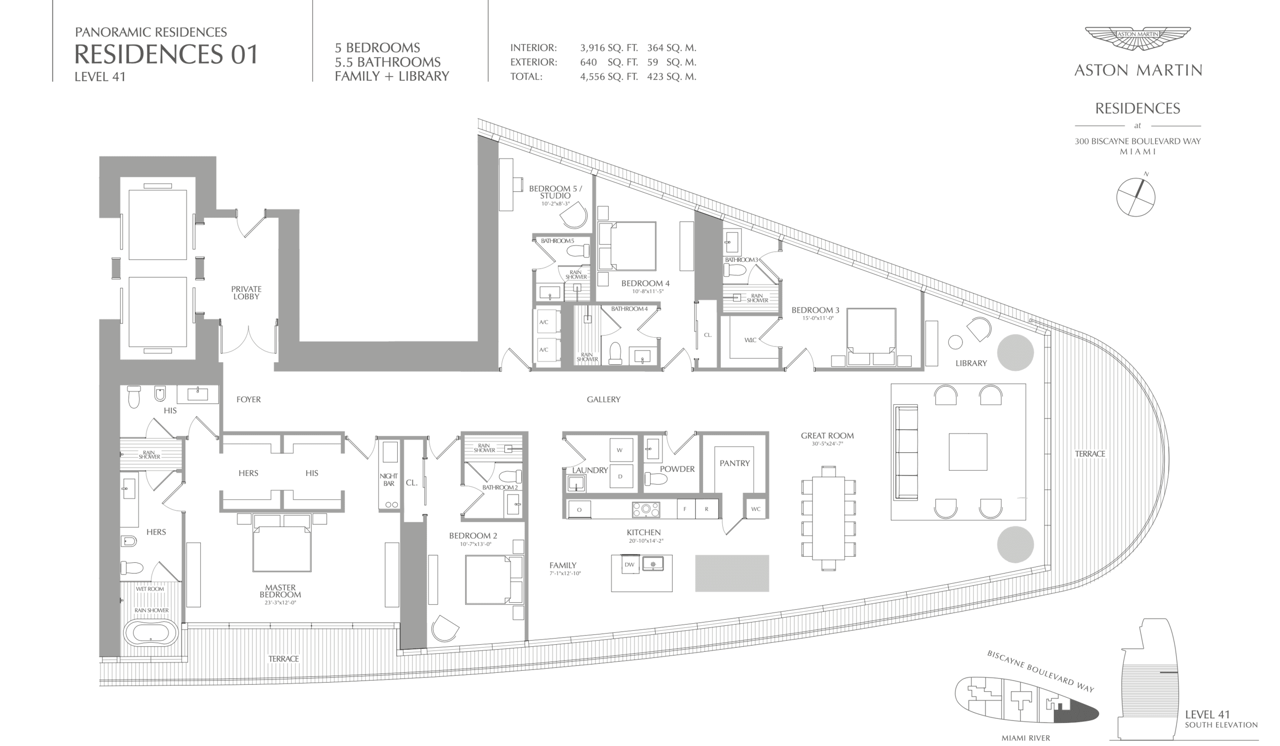 Aston Martin Residences #4101