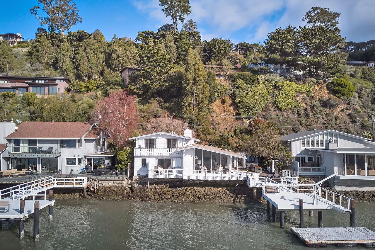 Waterfront Golden Gate View Home with Private Pier- Represented Buyer