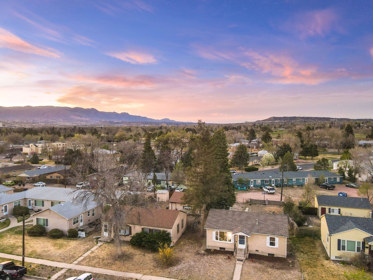 Downtown and Central Colorado Springs