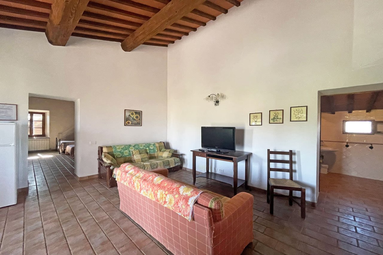 TENUTA IL GRANO “Charming Panoramic Farmhouse For Sale in Val d'Orcia”