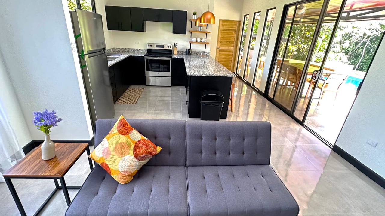 2-Bedroom, Brand New Modern House In Jungle Community On Calle Tucan.