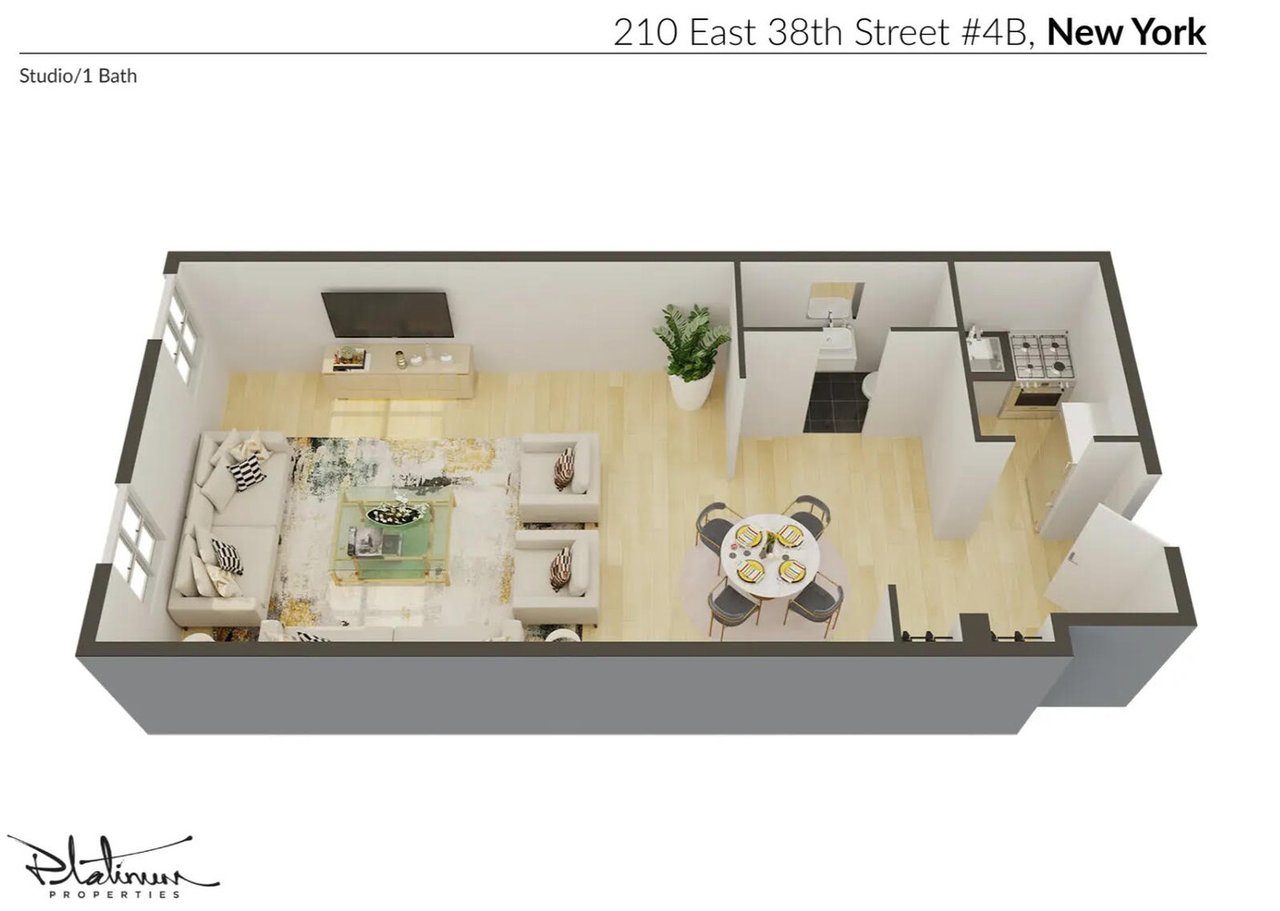 210 East 38th Street, Apt 2B