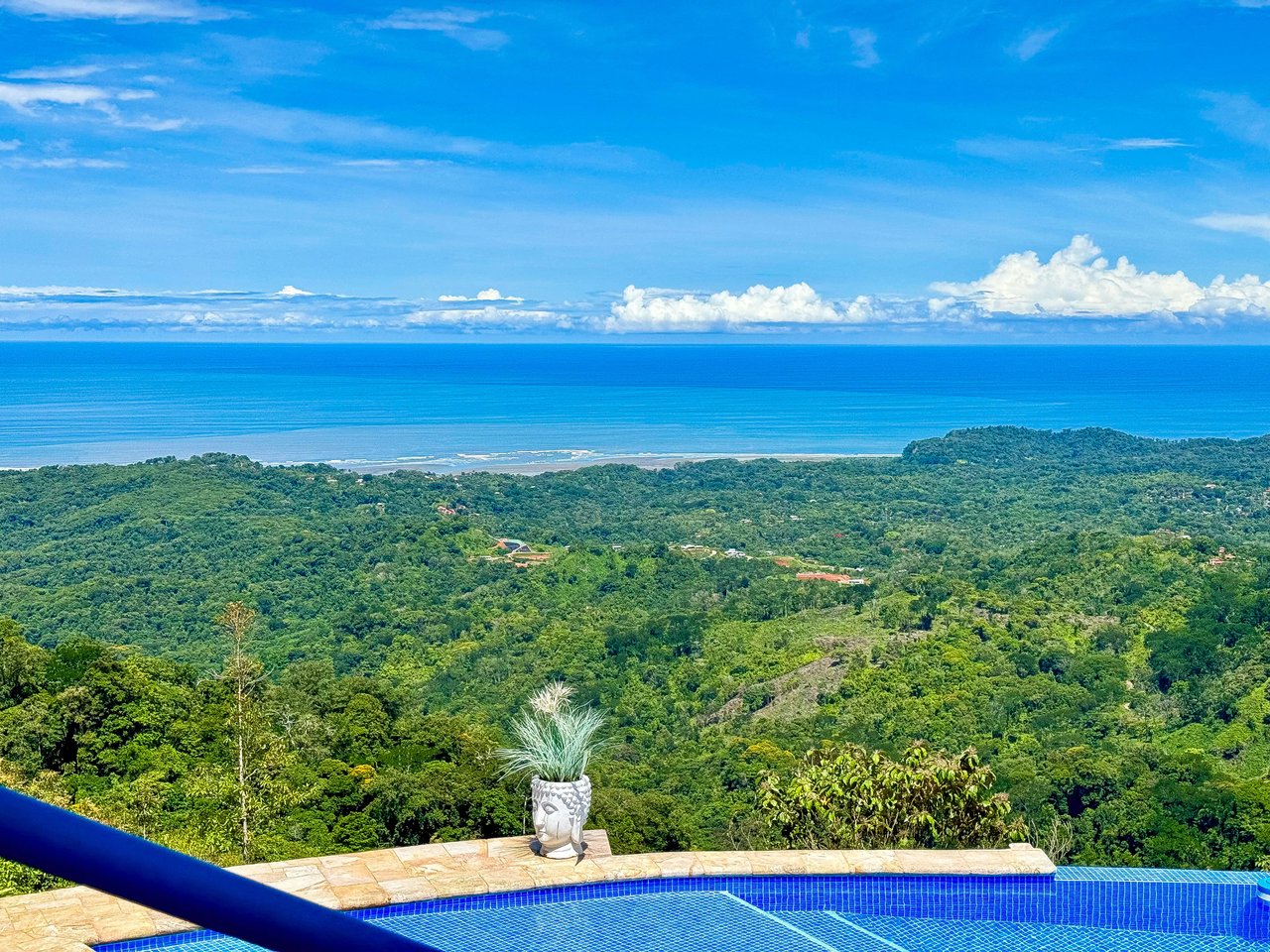 Luxury Ocean View 4-Bedroom Villa For Sale Overlooking the Village of Ojochal