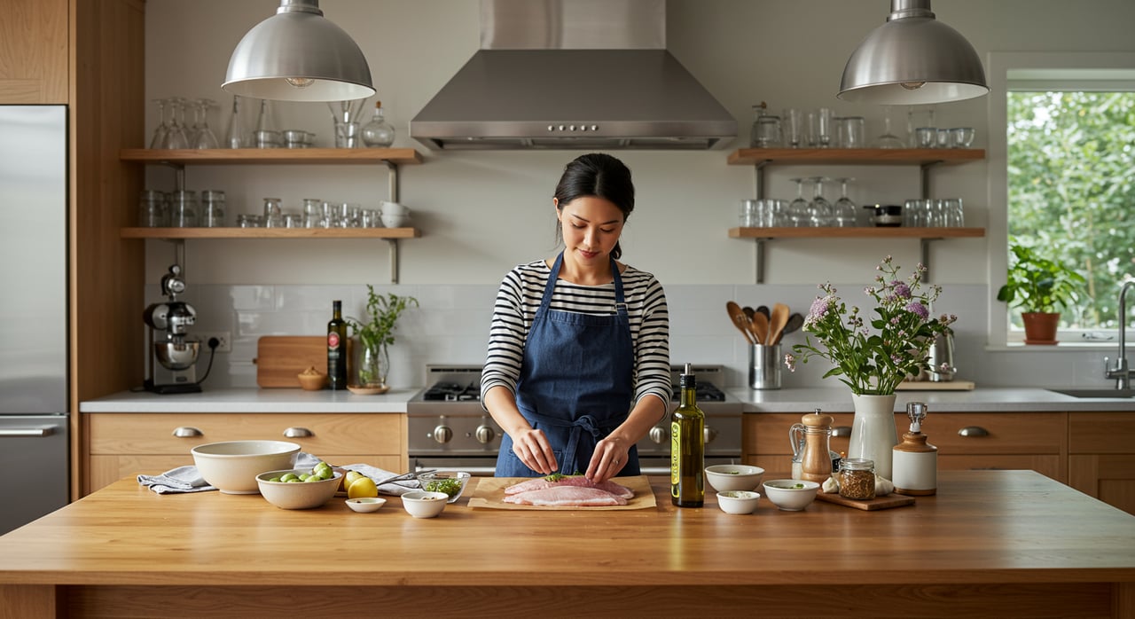 September 2021 Halibut En Papillote
