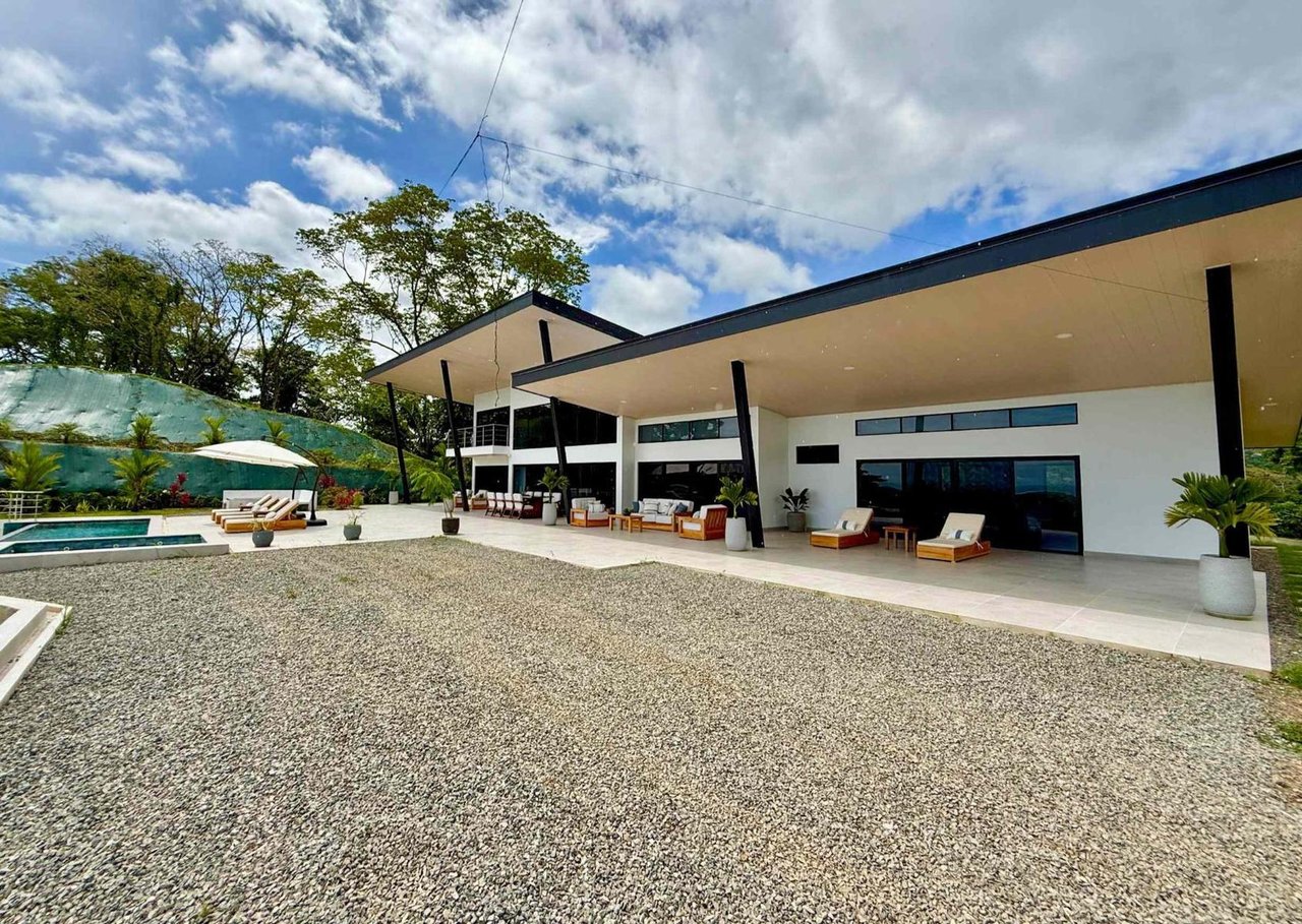 Modern Coastal View Villa, Ojochal, Puntarenas