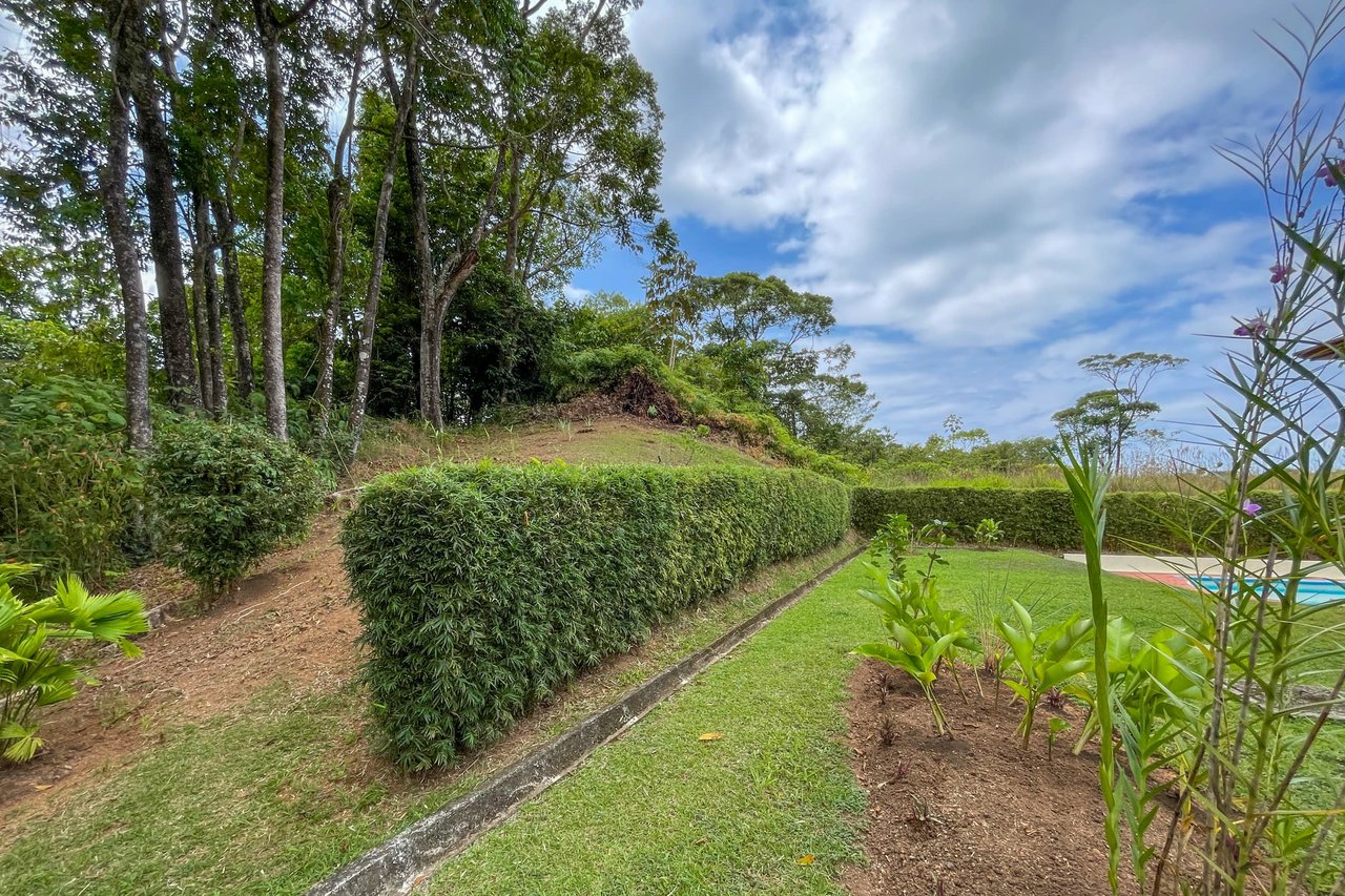 Classic Spanish Colonial Style 3-Bedroom Home Jungle View Home With Solid Construction In A Desirable Gated Community In Ojochal Costa Rica