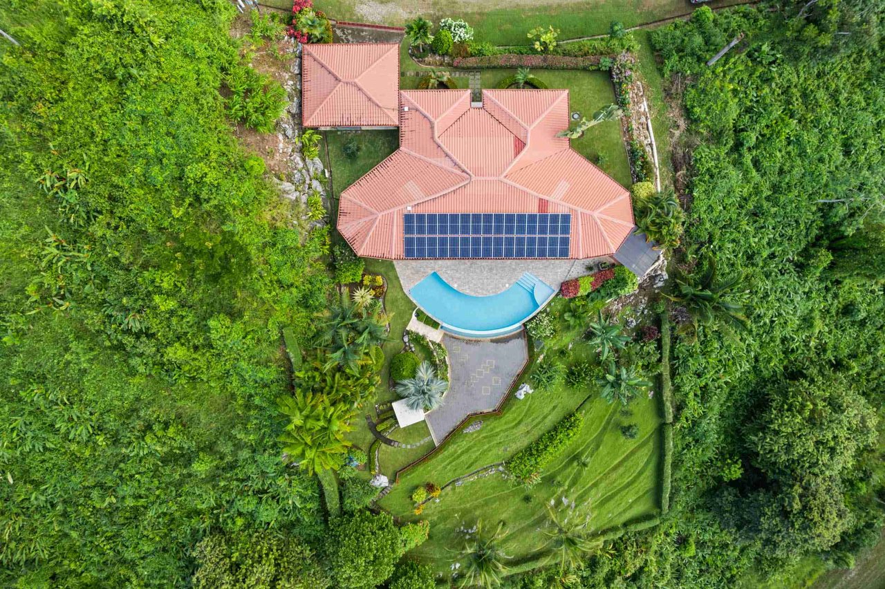 Luxurious Home with Great Outdoor Living Space and Incredible Panoramic Valley & Ocean Views in Chontales near Ojochal Costa Rica