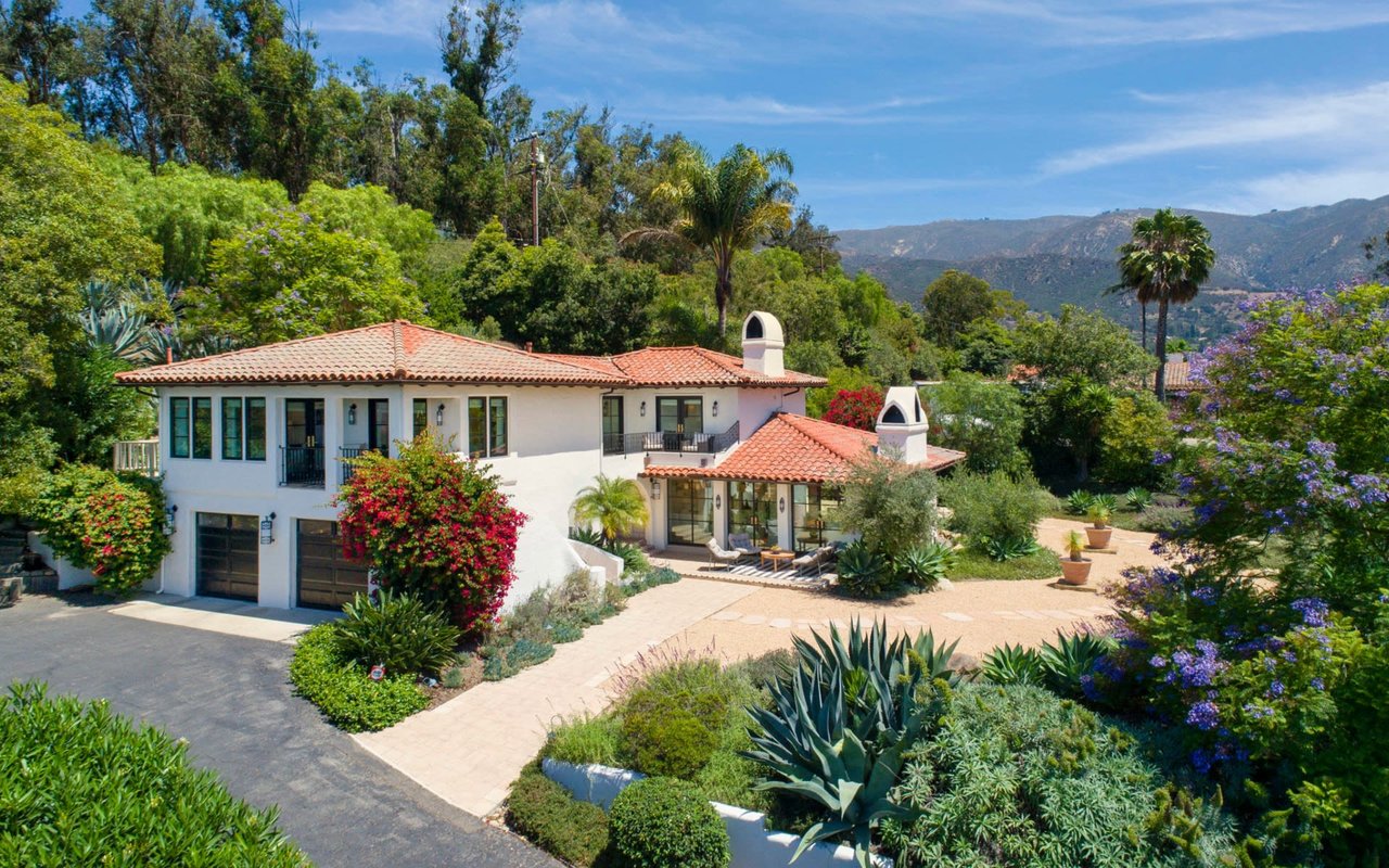 JUST SOLD - COMPLETE REMODEL - MODERN SPANISH VIEW HOME IN MONTECITO CA