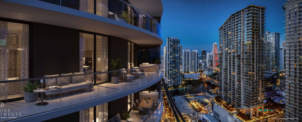 One Twenty Brickell Residences | $730K +