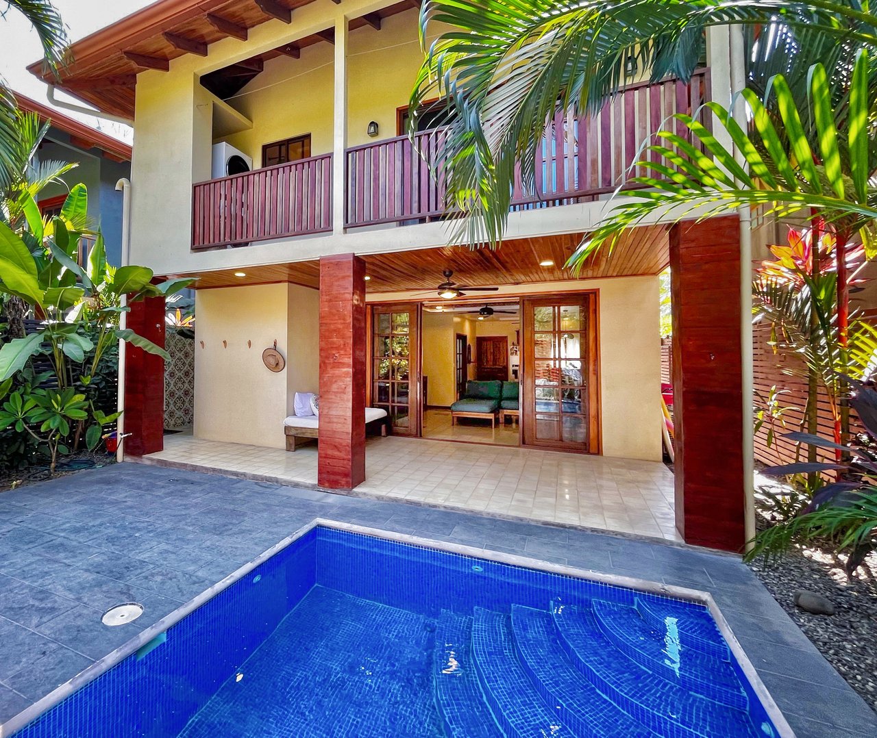 0.04 ACRES – 3 Bedroom Villa Just 2 Minutes Walking Distance To Dominical Beach!!!