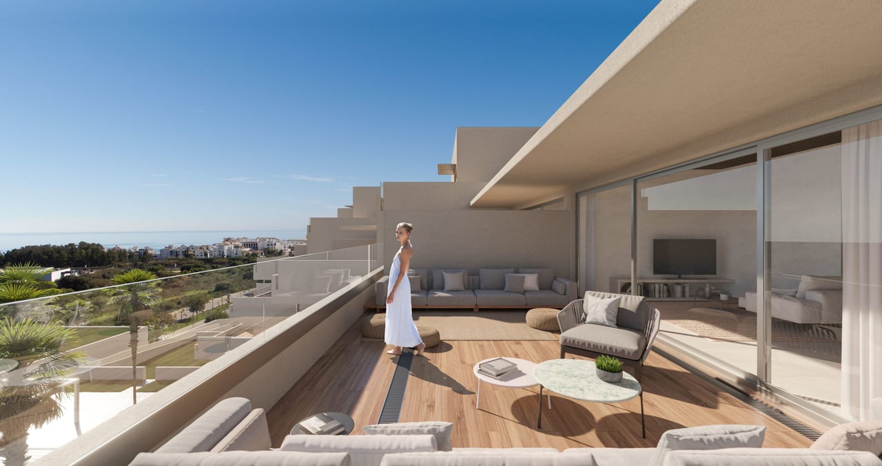 New development in Marbella, Spain.