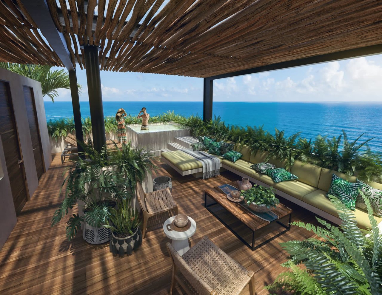 BRAND NEW STRIKING OCEANFRONT PENTHOUSE