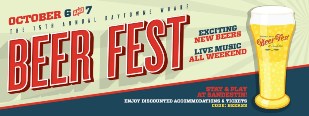 15th Annual Baytowne Wharf Beer Festival