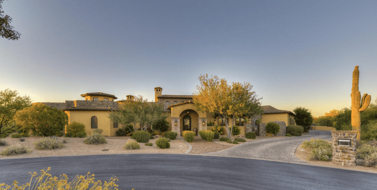 Luxury custom home in Scottsdale, AZ